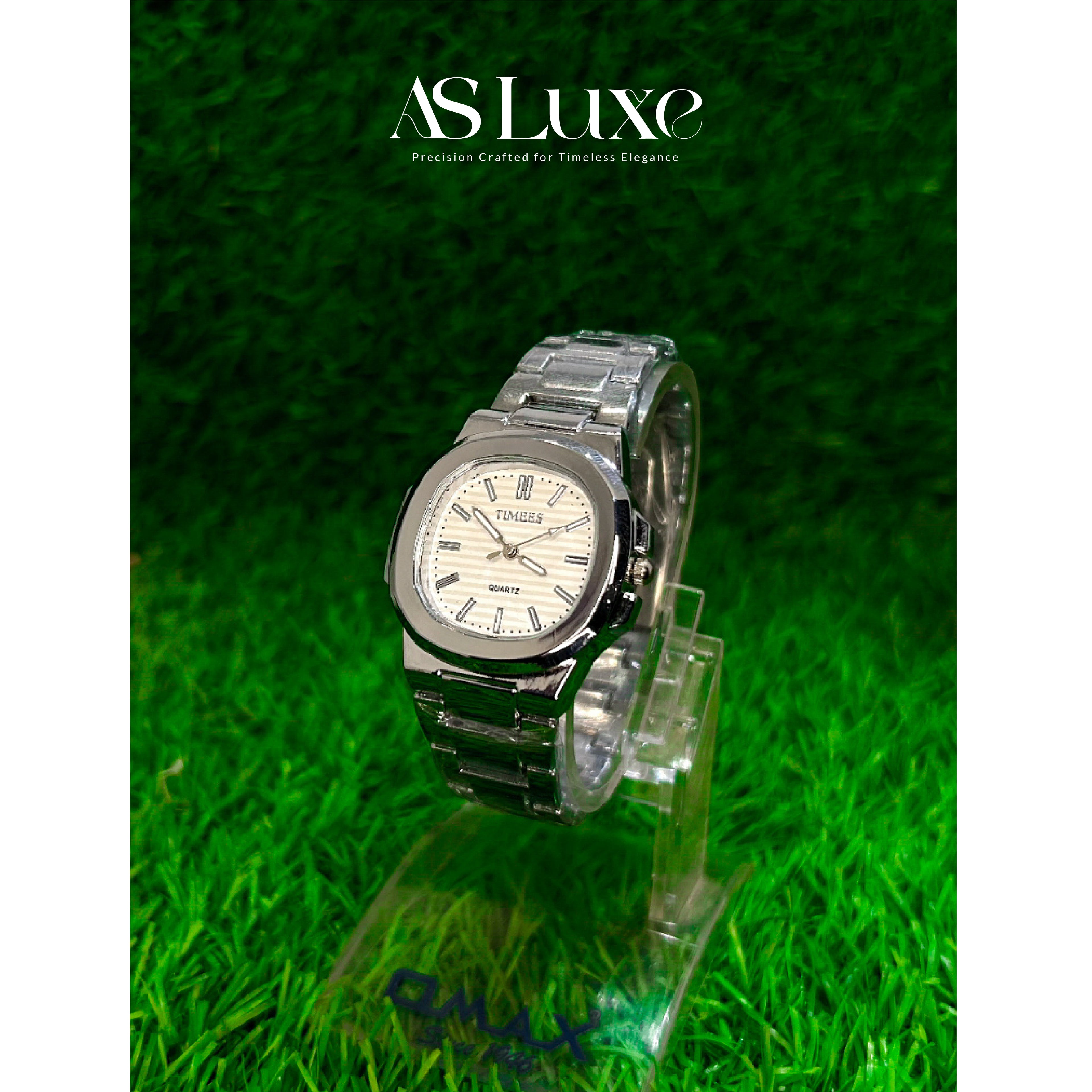 Timees Women’s Watch – Elegant Off White Dial & Stylish Design