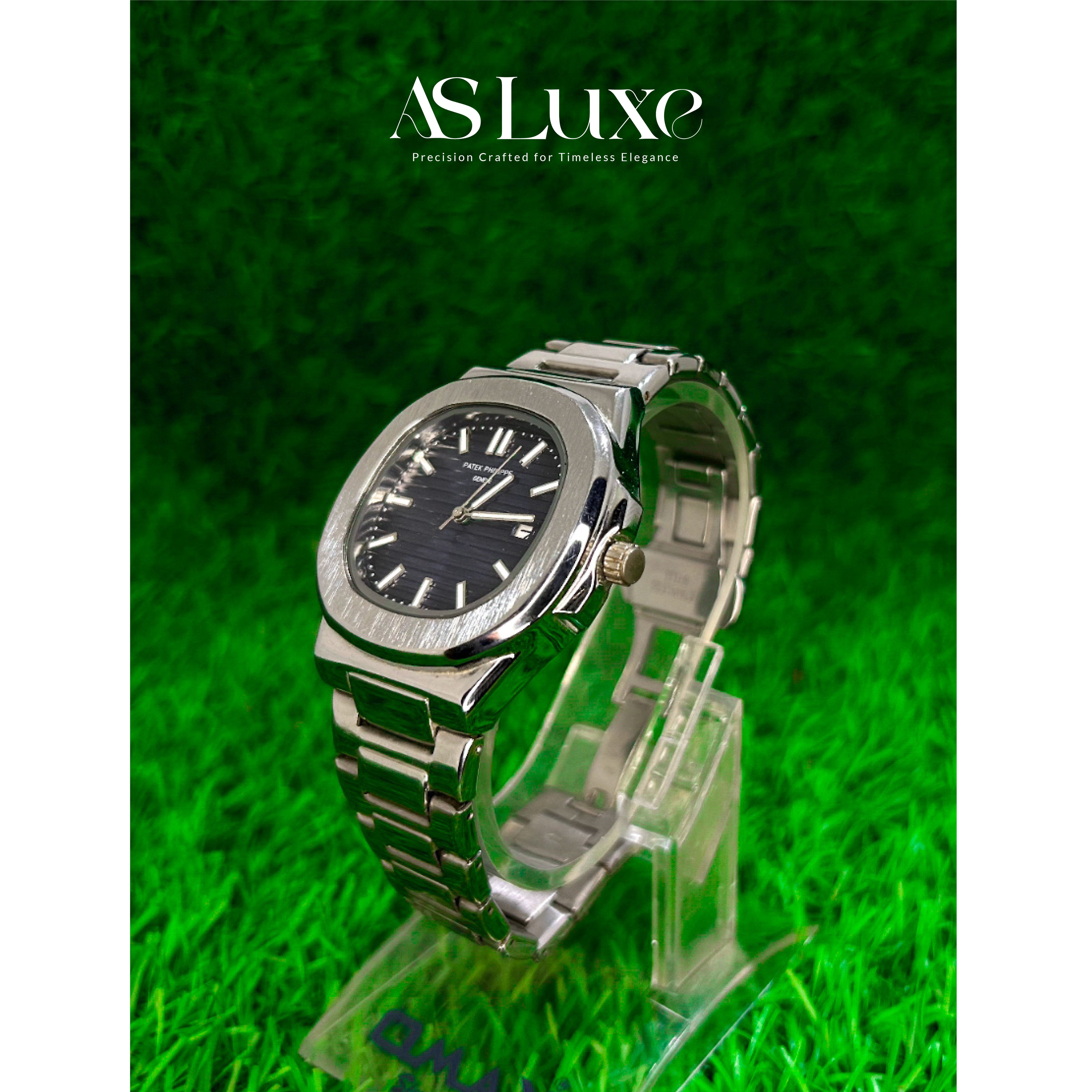 Phatek Philippe Silver Chain Luxury Watch – Classic Men’s Wristwatch