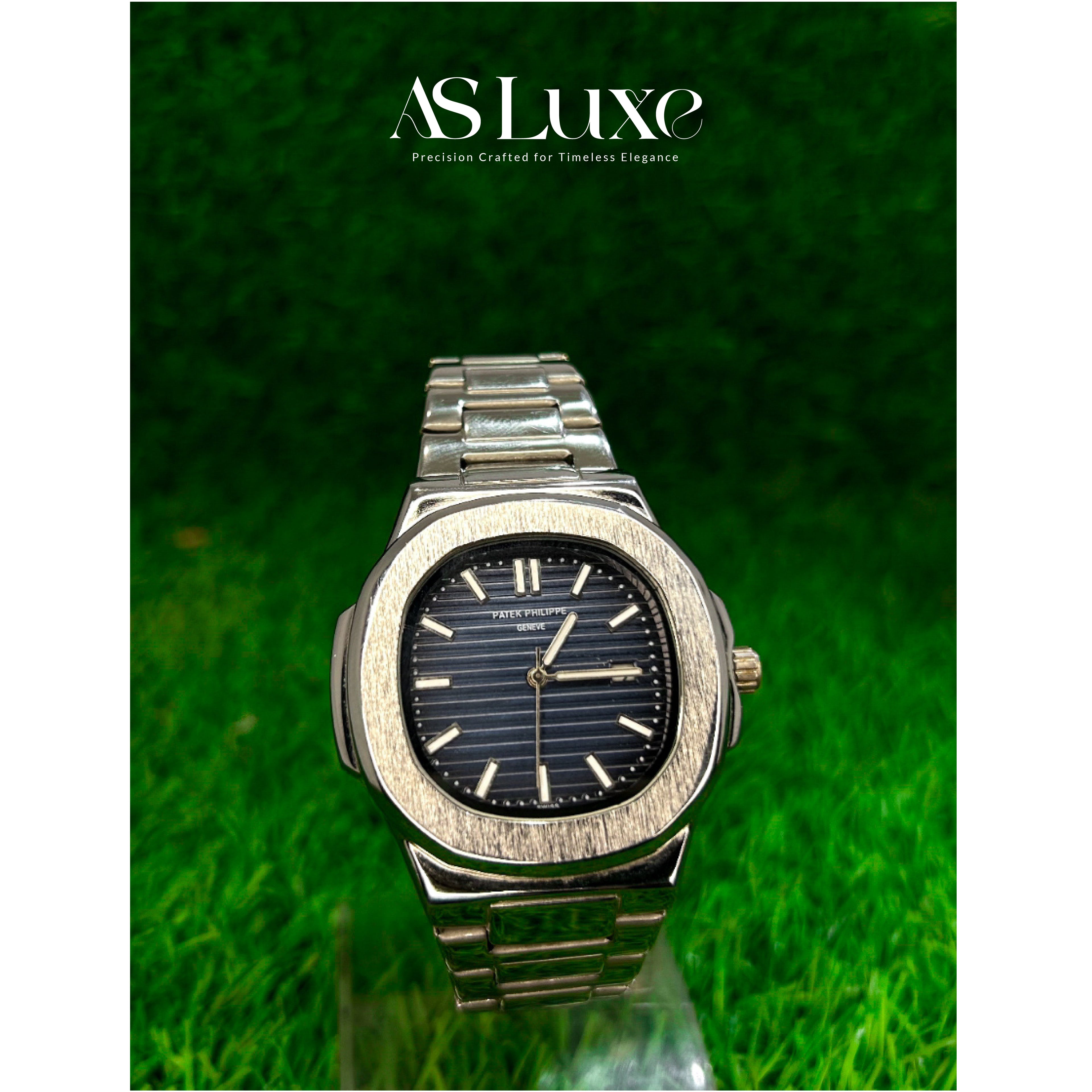 Phatek Philippe Silver Chain Luxury Watch – Classic Men’s Wristwatch