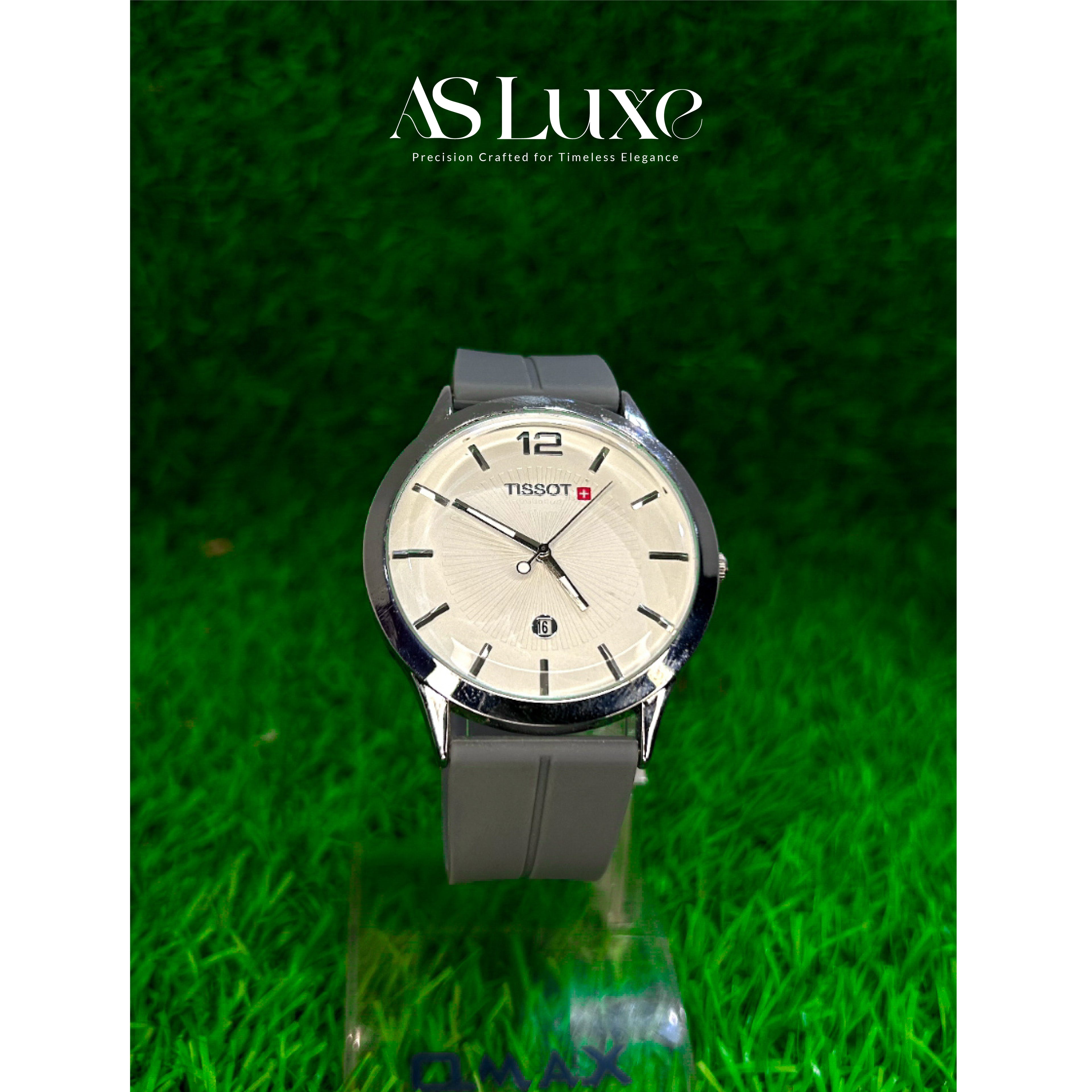Tissot Leather Belt Watch – Premium Swiss Design, Classic Elegance for Men